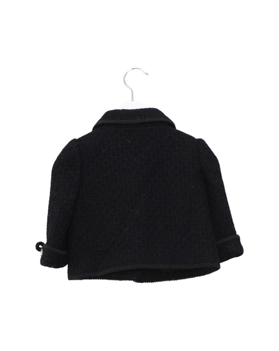 A Black Lightweight Jackets from Nicholas & Bears in size 6-12M for girl. (Back View)