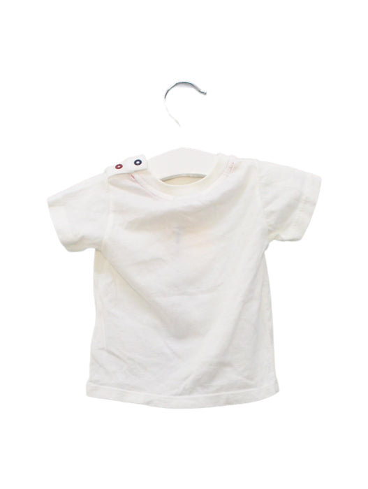 A Ivory Short Sleeve T Shirts from Fendi in size 3-6M for boy. (Back View)