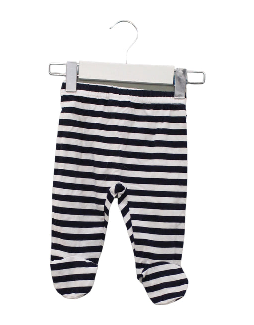 A Navy Leggings from Jacadi in size 3-6M for girl. (Front View)