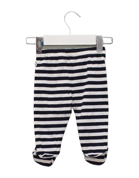 A Navy Leggings from Jacadi in size 3-6M for girl. (Back View)