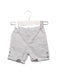 A Grey Shorts from Gingersnaps in size 3-6M for girl. (Front View)