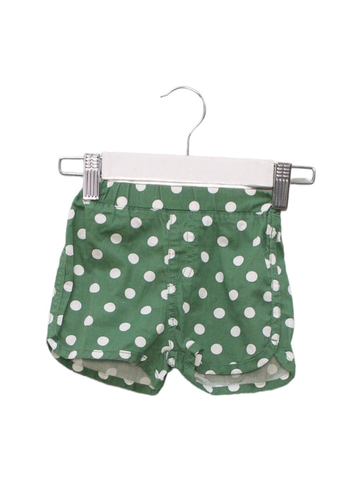 A Green Shorts from Seed in size 3-6M for girl. (Front View)