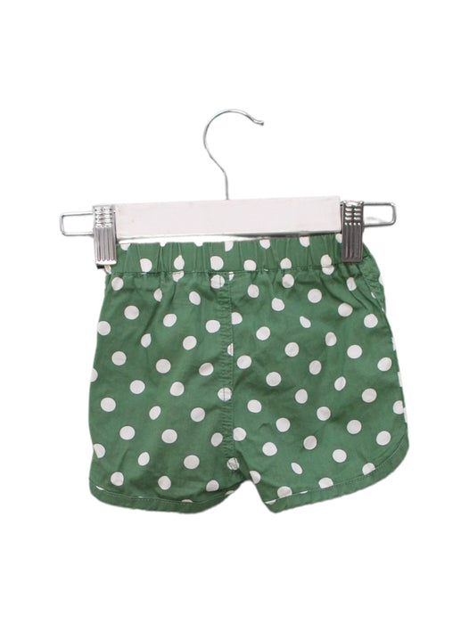 A Green Shorts from Seed in size 3-6M for girl. (Back View)