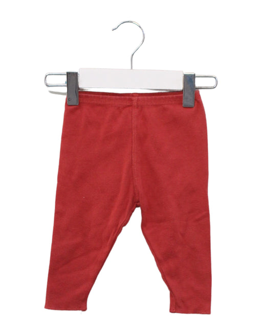 A Red Leggings from Bonpoint in size 0-3M for girl. (Front View)