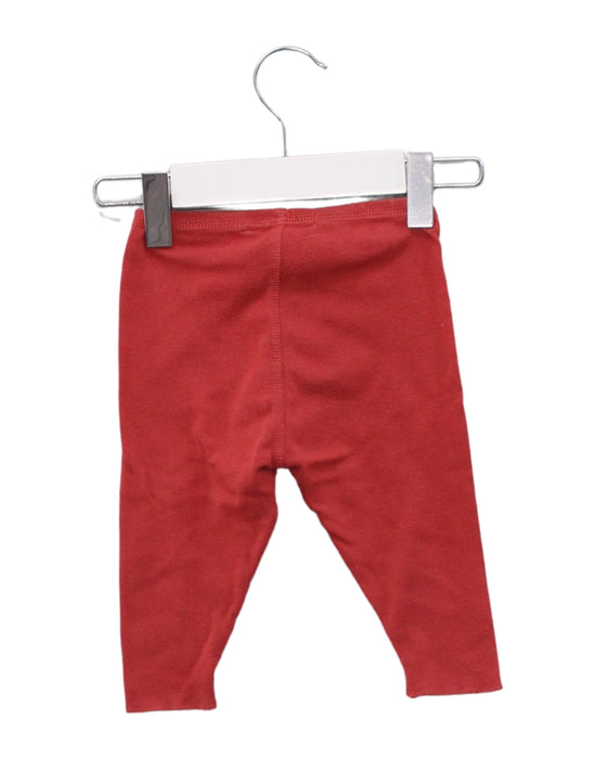 A Red Leggings from Bonpoint in size 0-3M for girl. (Back View)