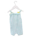 A Blue Sleeveless Rompers from Petit Bateau in size 3-6M for girl. (Back View)