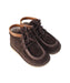 A Brown Casual Boots from Jacadi in size 3T for boy. (Front View)
