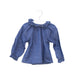 A Blue Long Sleeve Tops from Louis Louise in size 12-18M for girl. (Front View)