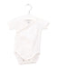 A White Short Sleeve Bodysuits from Petit Bateau in size 0-3M for neutral. (Front View)