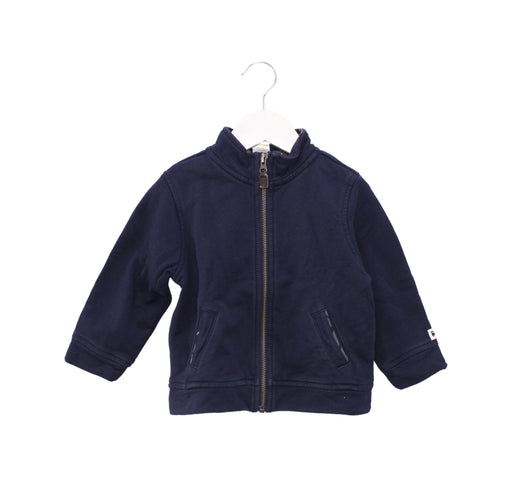 A Navy Lightweight Jackets from Janie & Jack in size 18-24M for boy. (Front View)