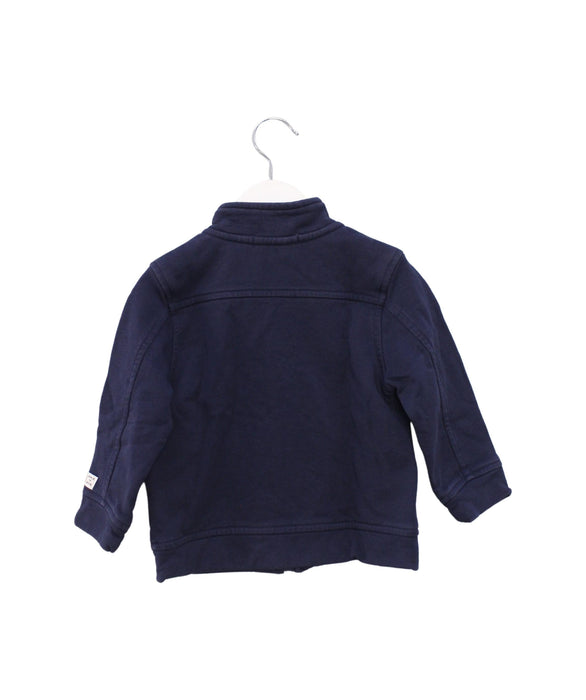 A Navy Lightweight Jackets from Janie & Jack in size 18-24M for boy. (Back View)