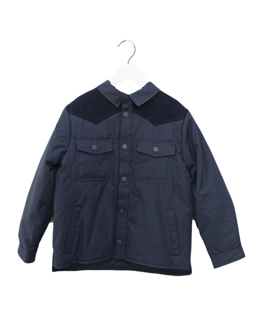 A Black Puffer/Quilted Jackets from Bonpoint in size 8Y for boy. (Front View)