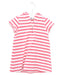 A Pink Short Sleeve Dresses from Petit Bateau in size 6-12M for girl. (Front View)