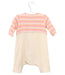 A Pink Rompers from Familiar in size 0-3M for girl. (Back View)