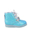 A Blue Casual Boots from Sophia Webster in size 7Y for girl. (Back View)