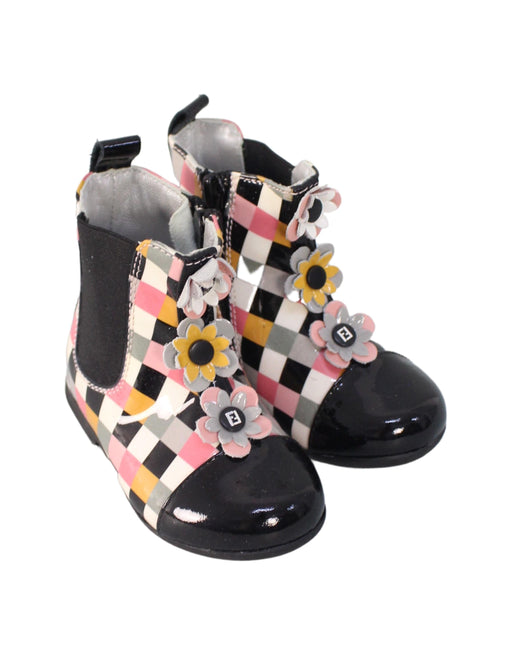 A Multicolour Casual Boots from Fendi in size 12-18M for girl. (Front View)