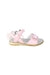A Pink Sandals from I Pinco Pallino in size 4T for girl. (Back View)