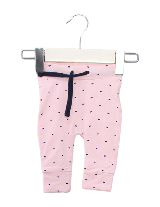 A Pink Leggings from Noppies in size Newborn for girl. (Front View)