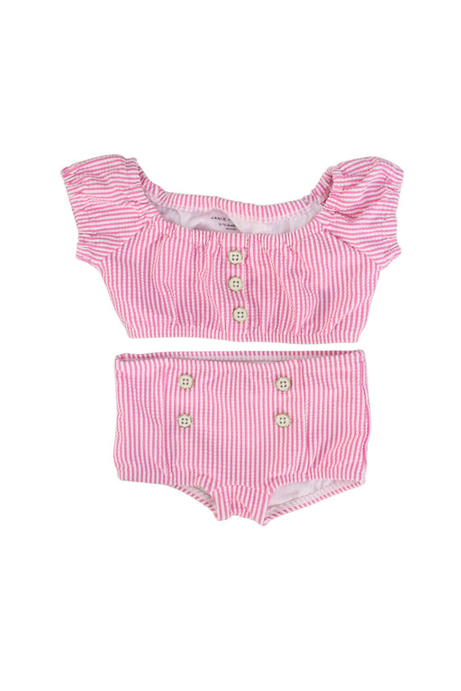 A Pink Bikinis from Janie & Jack in size 12-18M for girl. (Front View)