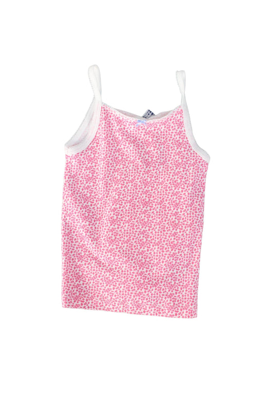 A Pink Shorts Sets from Petit Bateau in size 4T for girl. (Front View)