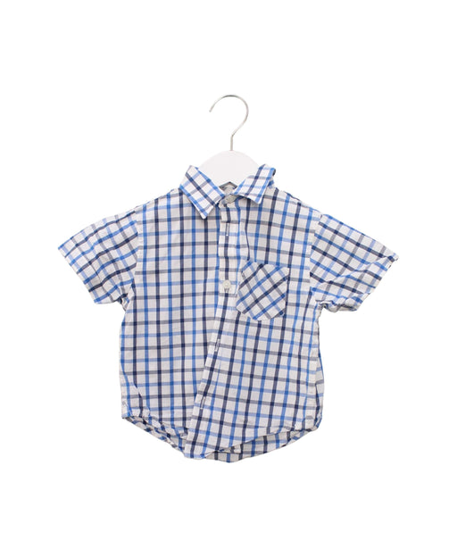 A Blue Shirts from Chickeeduck in size 2T for boy. (Front View)