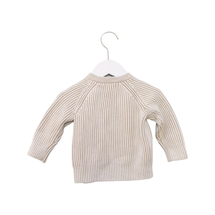 A Beige Knit Sweaters from Arket in size 3-6M for girl. (Back View)
