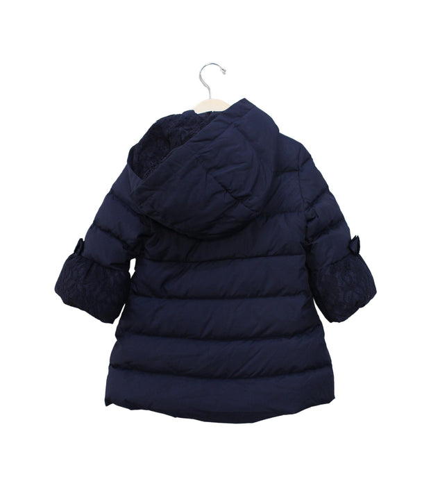 A Navy Puffer/Quilted Coats & Outerwear from Nicholas & Bears in size 2T for girl. (Back View)