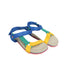 A Multicolour Sandals from Crewcuts in size 11Y for neutral. (Front View)