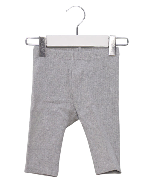 A Grey Leggings from Hanna Andersson in size 6-12M for girl. (Front View)