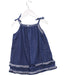 A Navy Sleeveless Dresses from Country Road in size 12-18M for girl. (Back View)