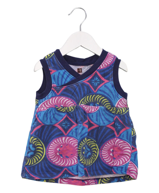 A Multicolour Sleeveless Tops from Tea in size 2T for girl. (Front View)