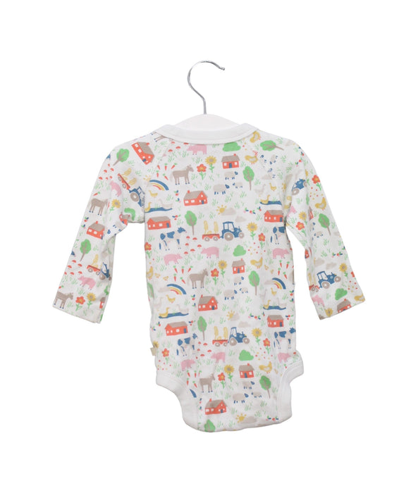 A Multicolour Long Sleeve Bodysuits from Frugi in size 6-12M for girl. (Back View)