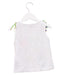 A White Sleeveless Tops from La Compagnie des Petits in size 5T for girl. (Back View)