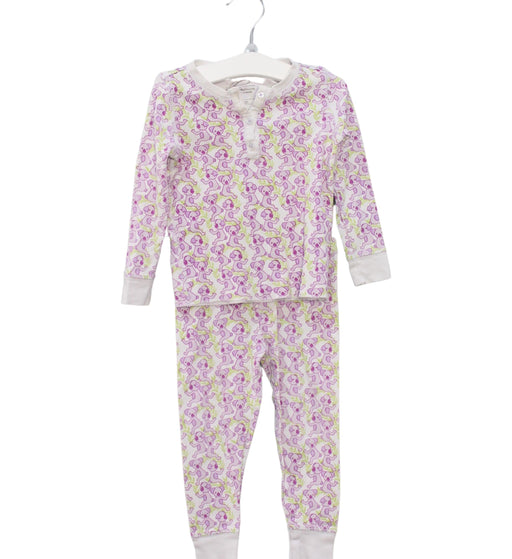 A Purple Pyjama Sets from Roberta Roller Rabbit in size 2T for girl. (Front View)