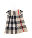 A Beige Short Sleeve Dresses from Burberry in size 6-12M for girl. (Back View)