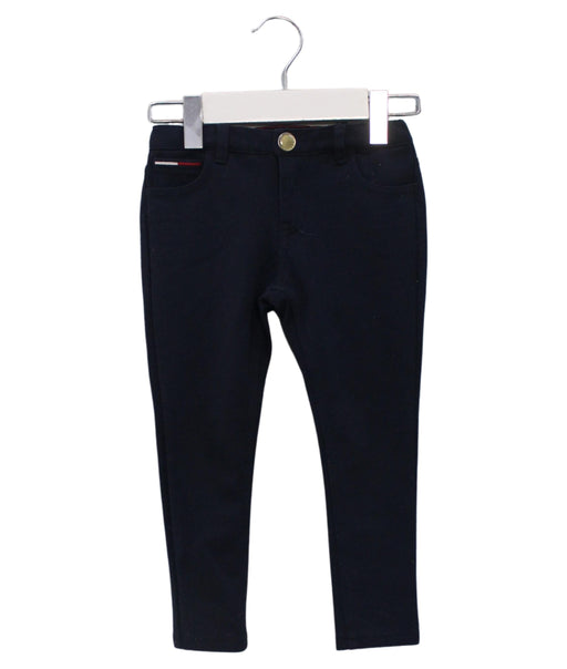 A Navy Casual Pants from Tommy Hilfiger in size 18-24M for girl. (Front View)