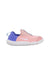 A Pink Slip Ons from Nike in size 4T for girl. (Back View)