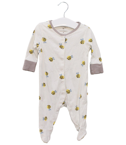 A White Onesies from Frugi in size 0-3M for boy. (Front View)