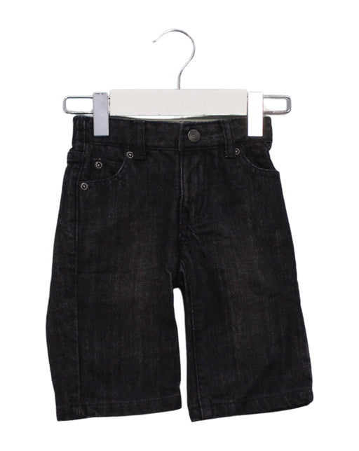 A Black Jeans from Janie & Jack in size 3-6M for boy. (Front View)