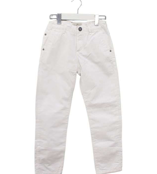 A White Casual Pants from Massimo Dutti in size 5T for neutral. (Front View)