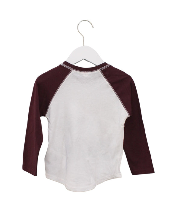 A Burgundy Long Sleeve Tops from Stella McCartney in size 4T for boy. (Back View)