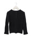A Black Knit Sweaters from Velveteen in size 6T for boy. (Front View)