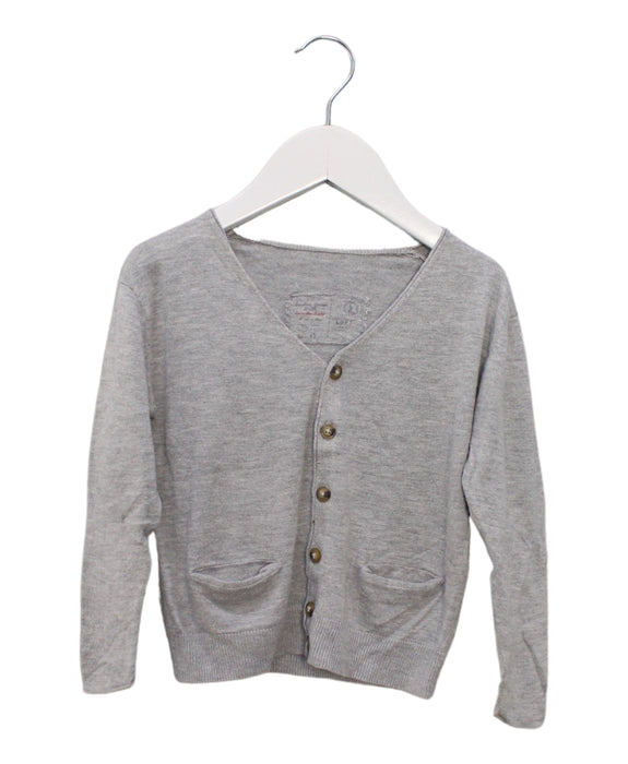 A Grey Cardigans from Ann Taylor LOFT in size 4T for boy. (Front View)