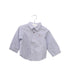 A Blue Shirts from Jacadi in size 6-12M for boy. (Front View)