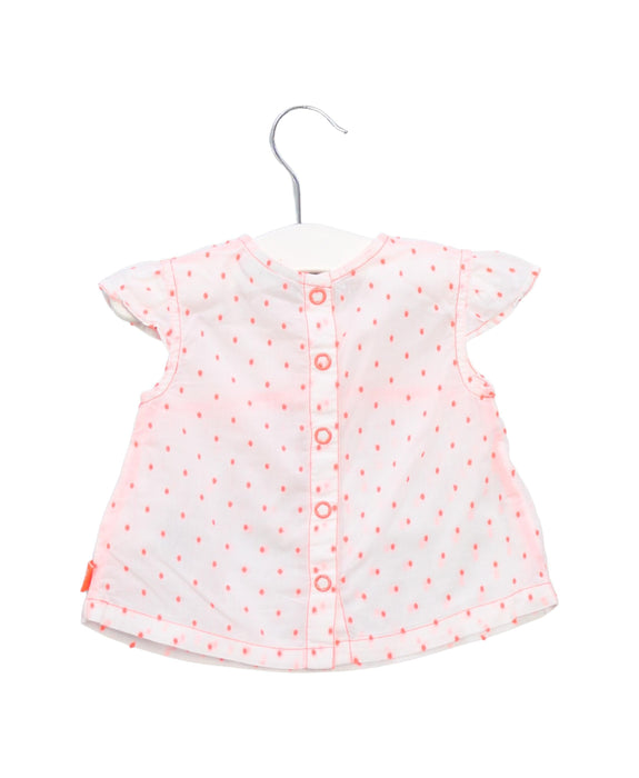 A Pink Short Sleeve Tops from Mexx in size 6-12M for girl. (Back View)