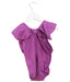 A Purple Sleeveless Bodysuits from Velveteen in size 0-3M for girl. (Back View)