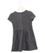 A Grey Short Sleeve Dresses from Jacadi in size 3T for girl. (Back View)