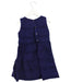 A Navy Sleeveless Dresses from Tommy Hilfiger in size 4T for girl. (Back View)