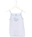 A Blue Sleeveless Tops from Petit Bateau in size 8Y for girl. (Front View)