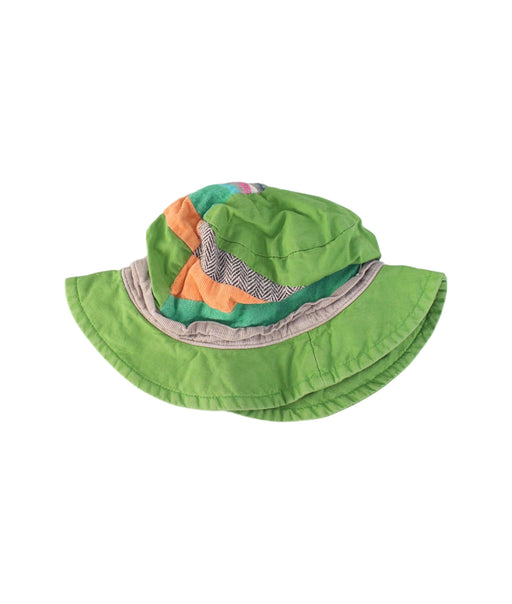 A Green Sun Hats from Ragmart in size O/S for girl. (Front View)